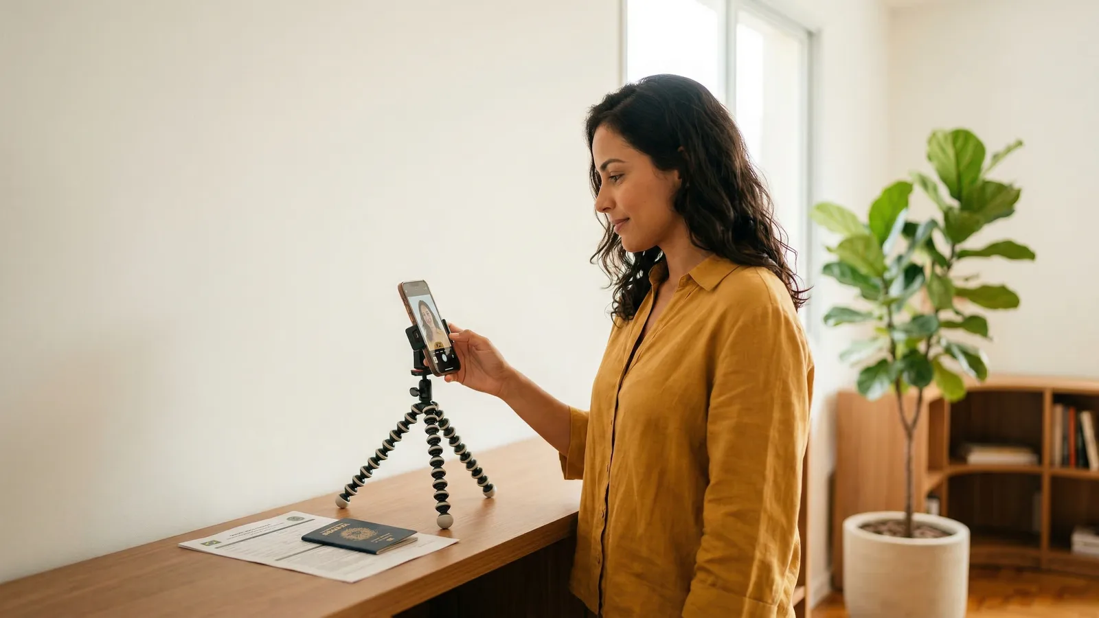 How to Take a Brazilian Passport Size Photo at Home (DIY Guide)