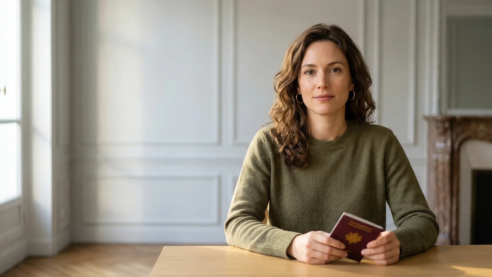 France Passport Size Photo Background: White Required by ANTS