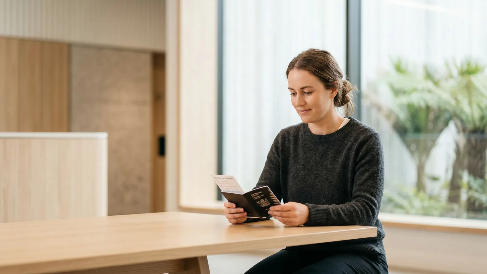 New Zealand Passport Size Photo Background: Plain White Required