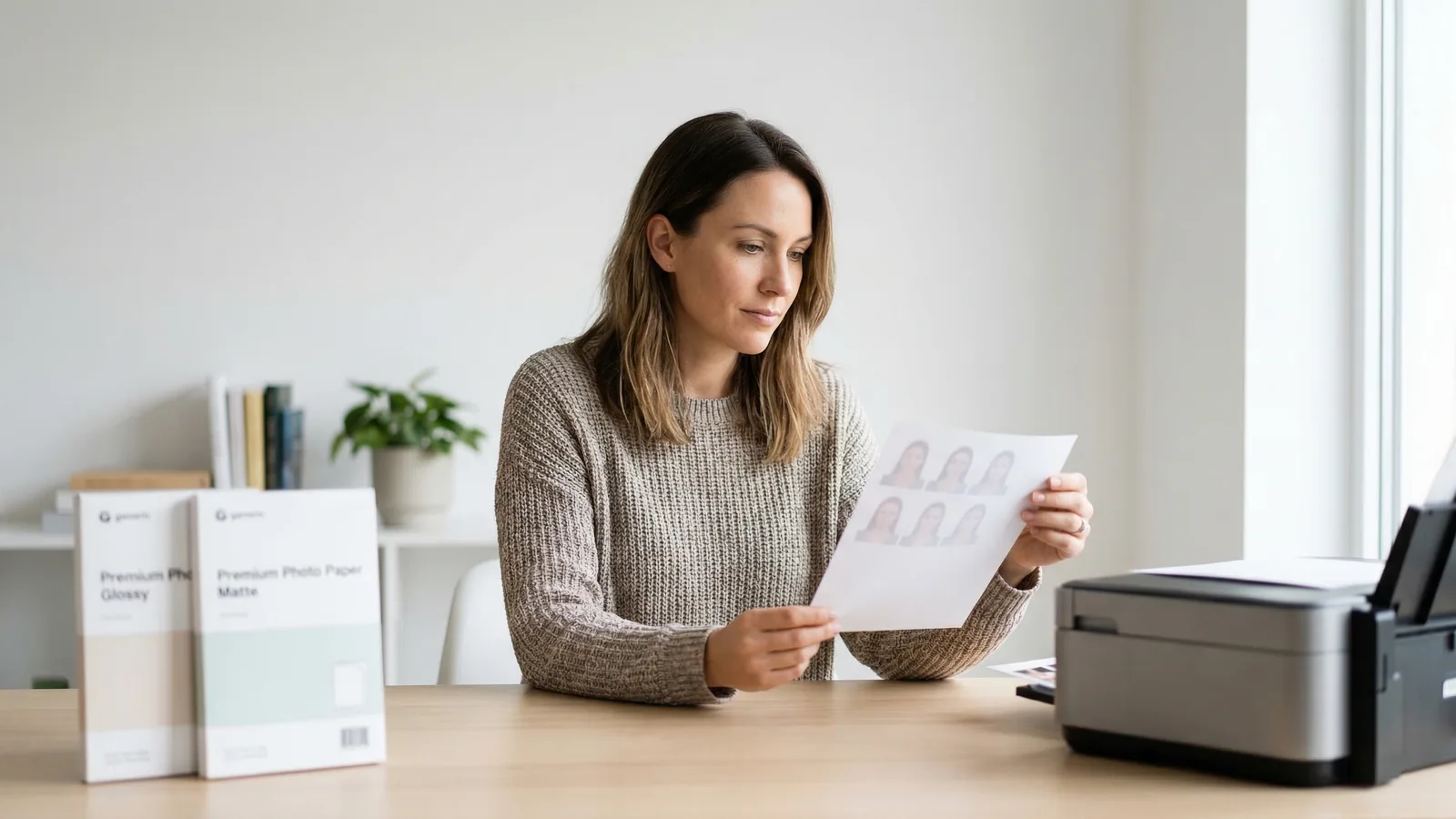 Passport Size Photo Paper Types: Matte vs Glossy vs Semi-Gloss