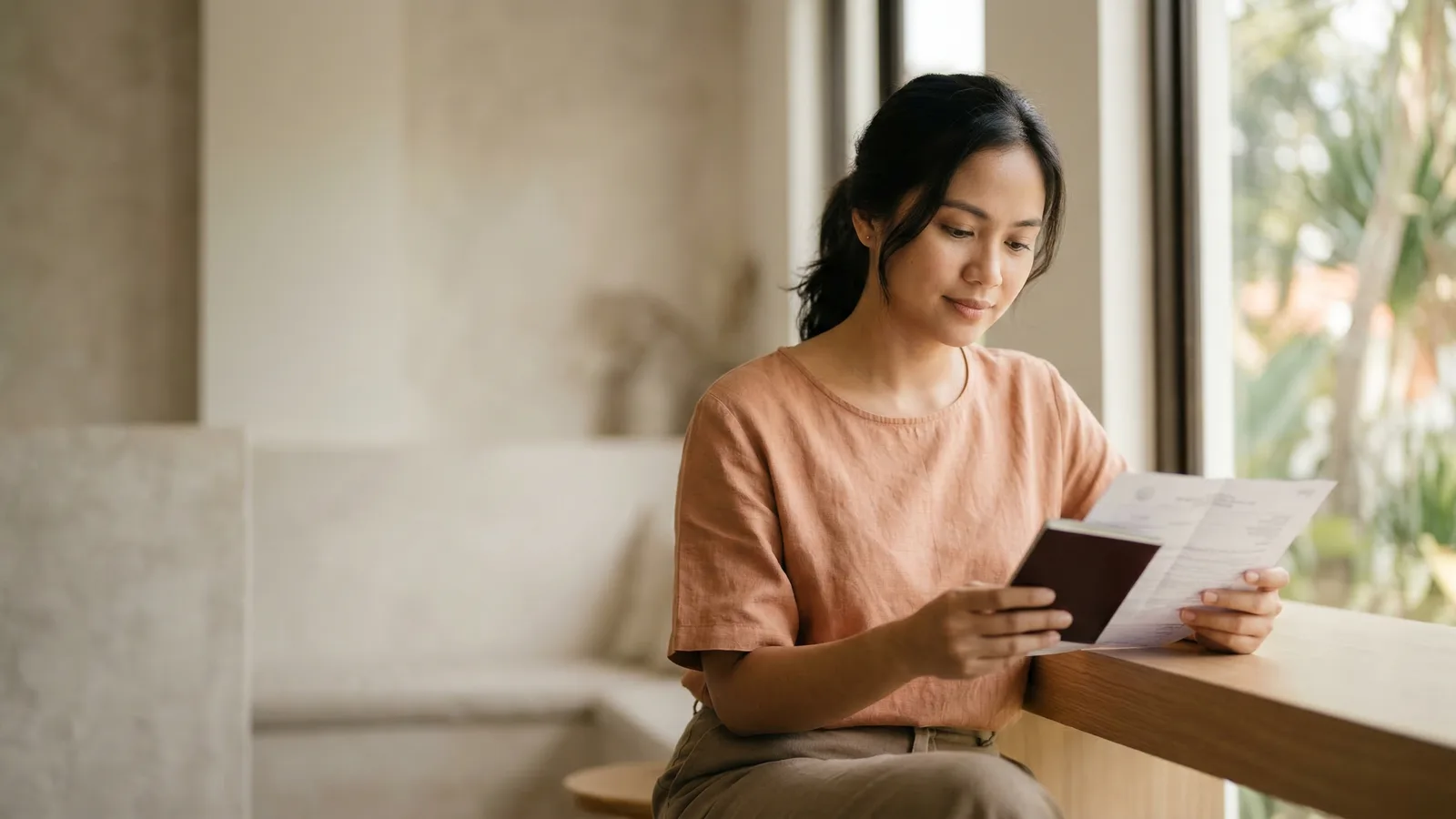 Philippines Passport Size Photo Background: White Required