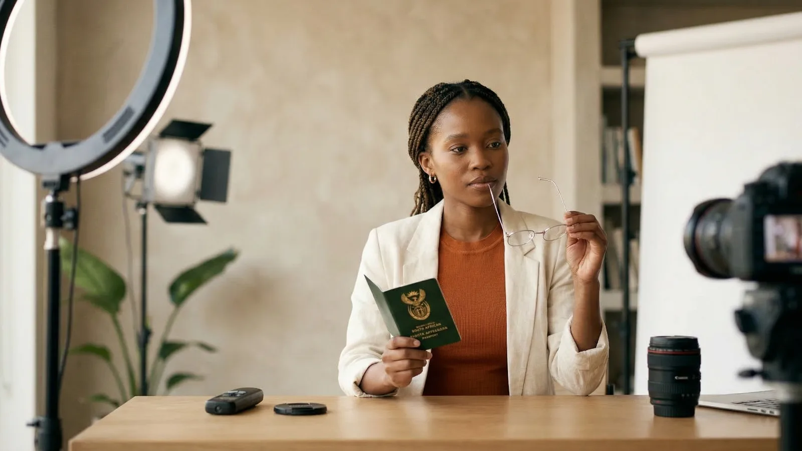 South Africa Passport Size Photo Glasses Rules: All Eyewear Banned