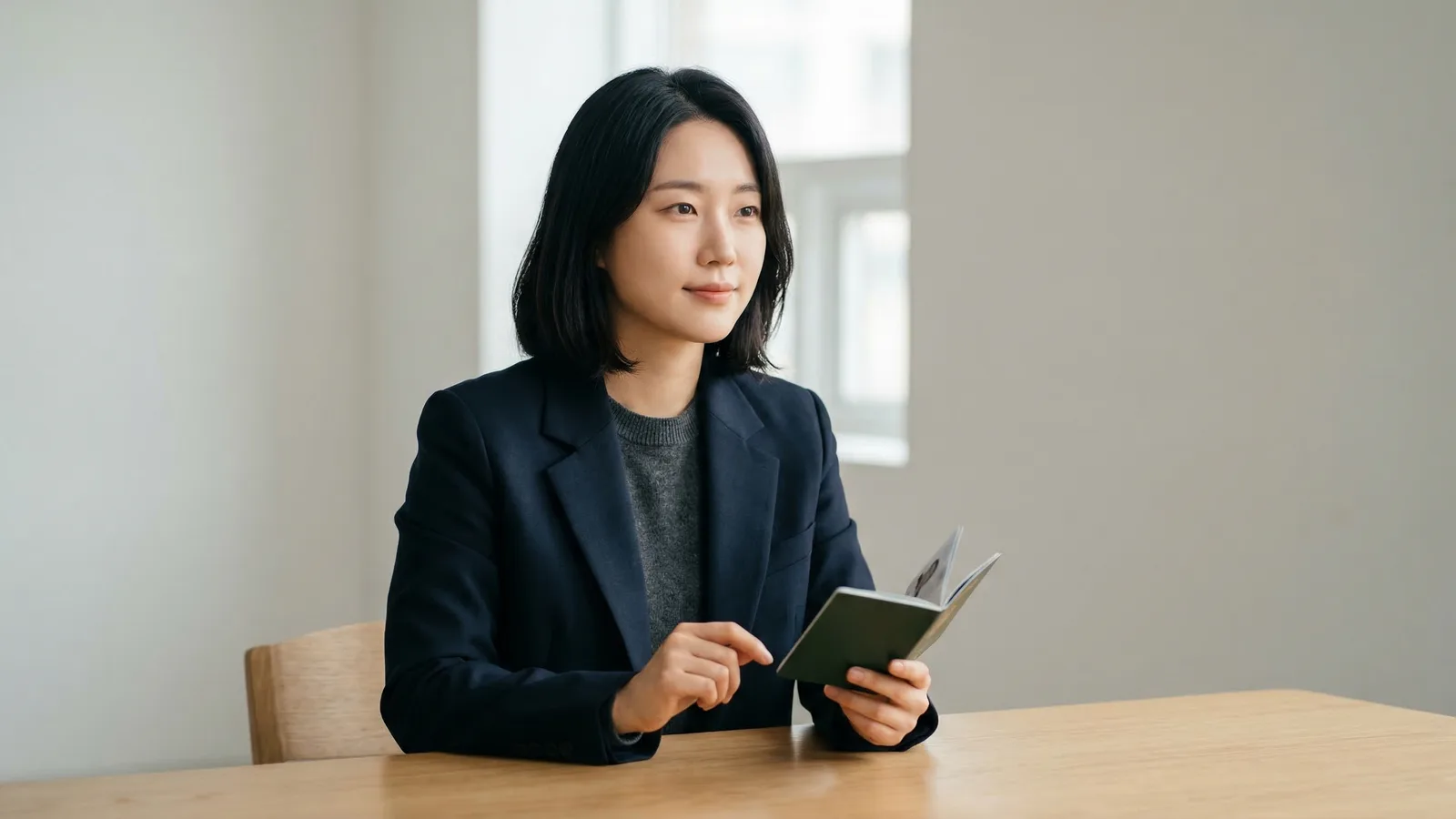 South Korea Passport Size Photo Background: White Required