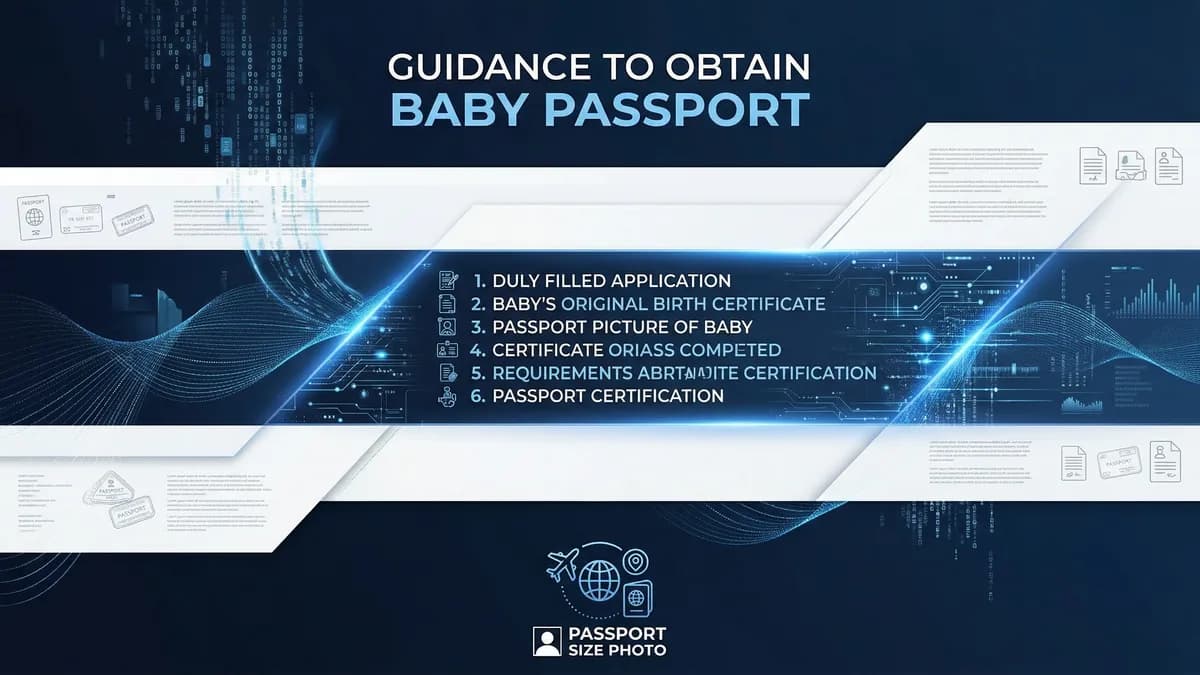 Thailand Baby Passport Size Photo Rules: 40×60mm Size Guide