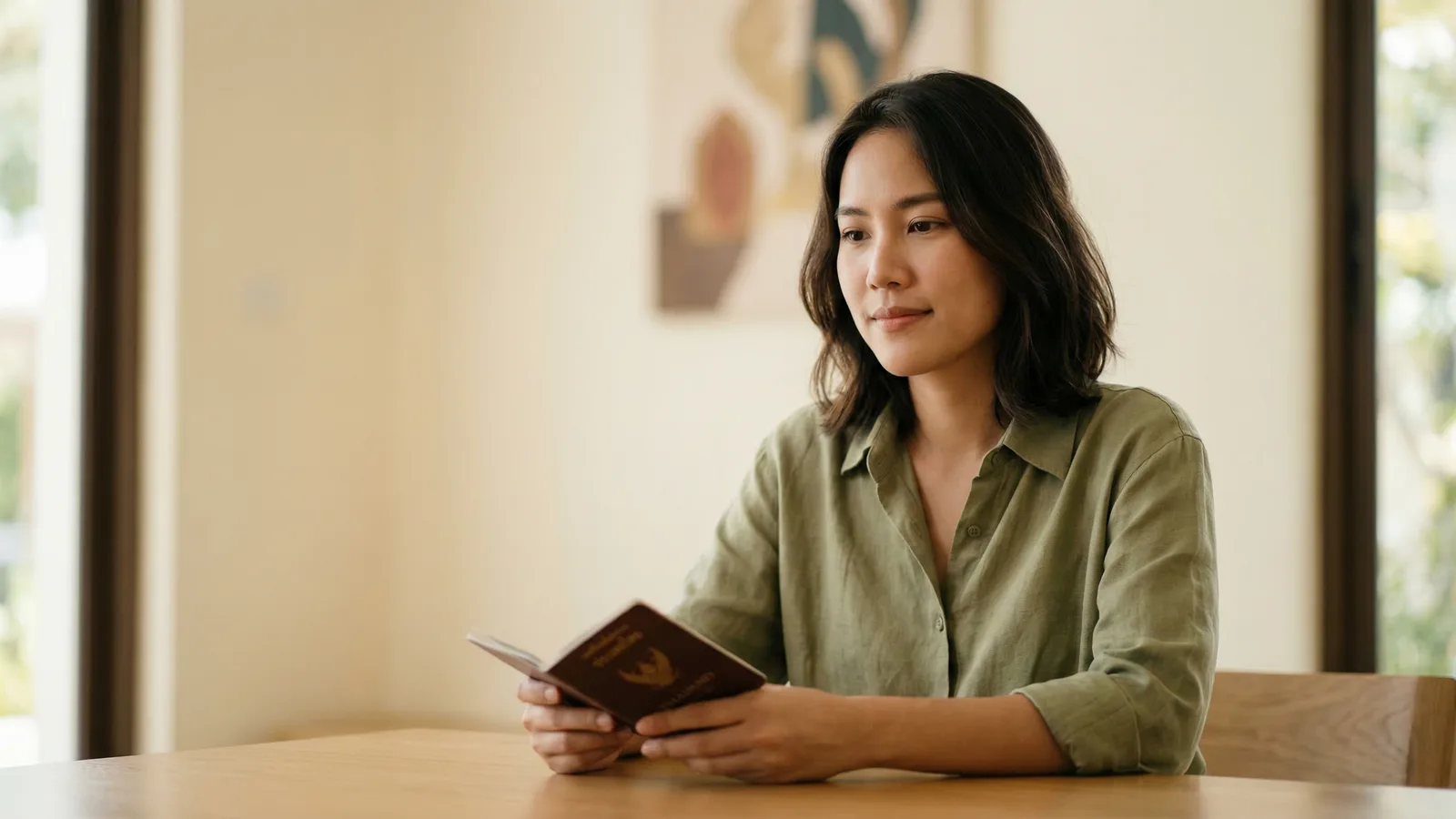 Thailand Passport Size Photo Background: Pure White Required