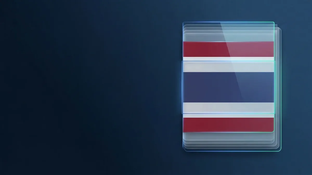 Thailand Passport Size Photo Background: Pure White Required