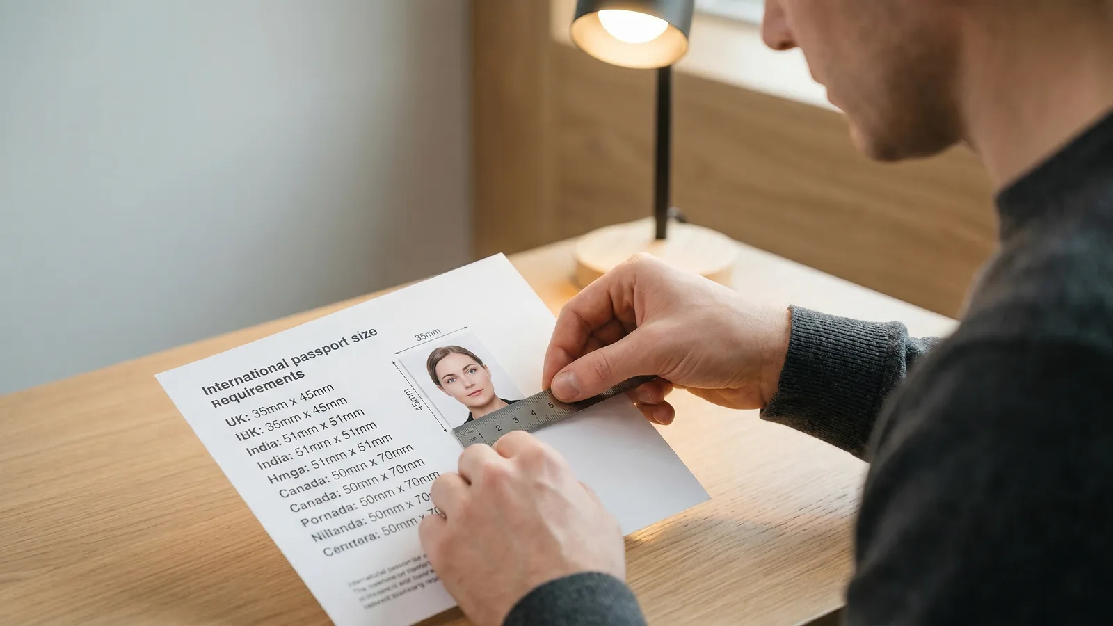 What Size Is a Passport Size Photo? Dimensions by Country (2026)