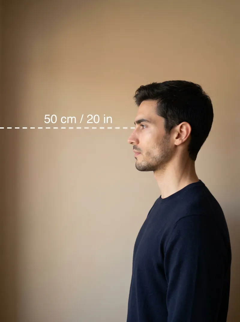 Distance from the camera — Spain dni photo tip