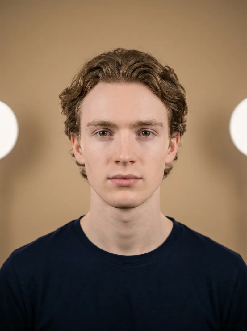 Even lighting — Ireland visa photo tip